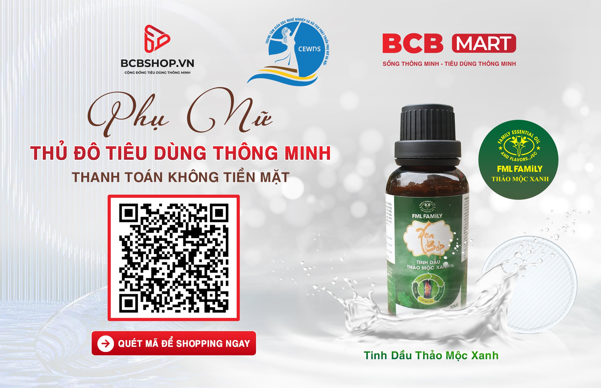 Thảo Mộc Xanh Fml Family Tham Gia Cuộc Thi: Phụ Nữ Thủ Đô Tiêu Dùng Thông Minh